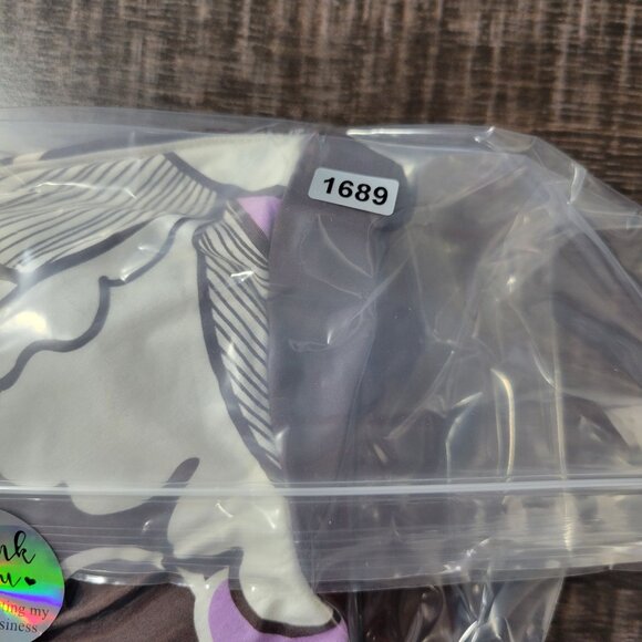 Ruby Rox Juniors‎ Halter Dress 11 White Purple Floral Babydoll Party Y2K Retro - Picture 11 of 11